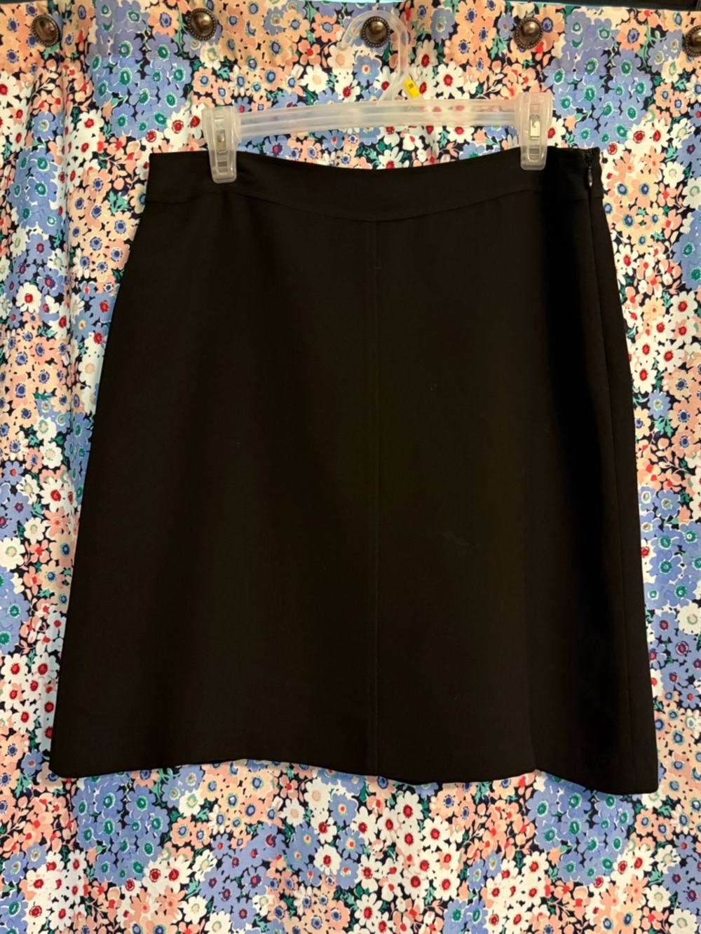Ann Taylor Black A-Line Skirt
